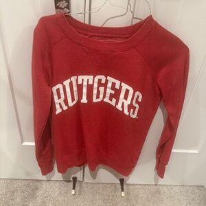 Women’s Rutgers crewneck sweatshirt (small)